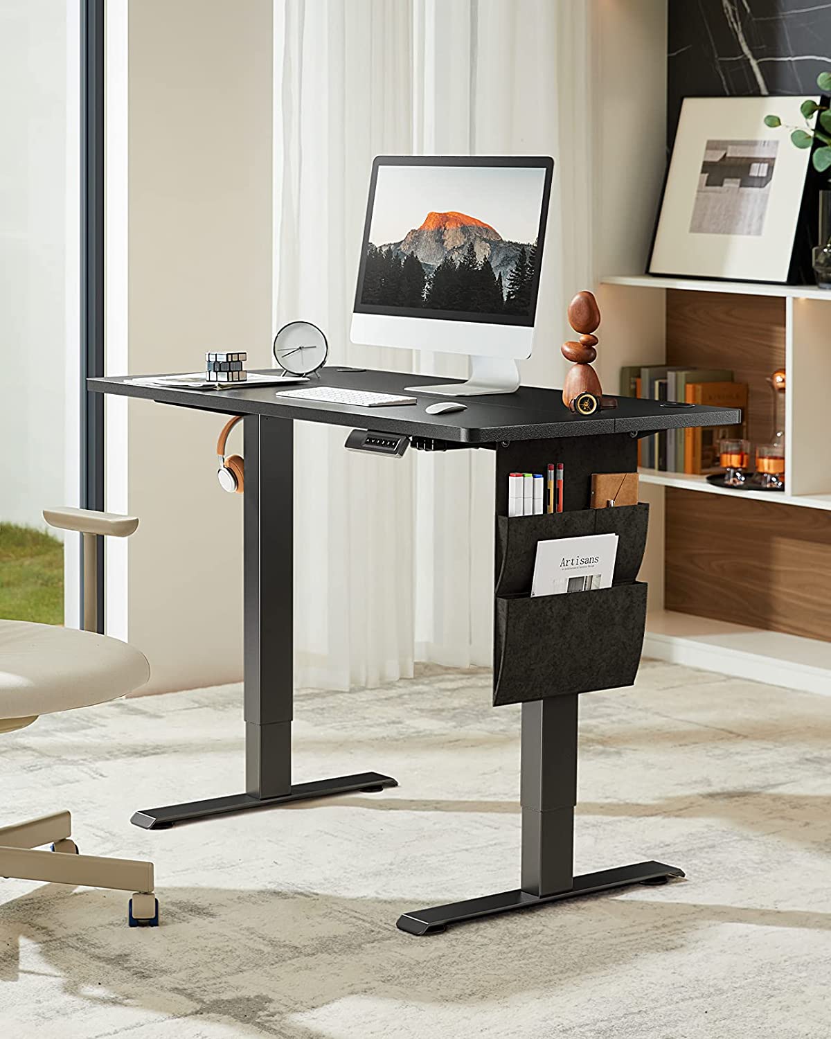 Office-workstations, 40x24 Inch, Obsidian